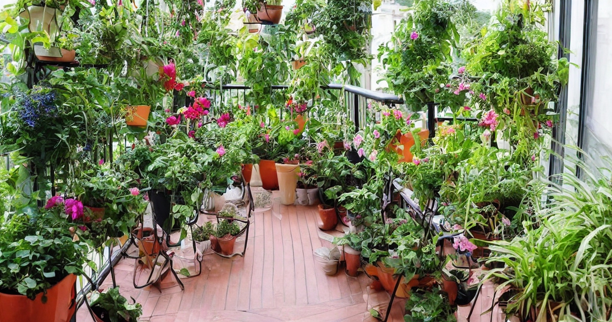 Sådan skaber du en smuk have på balkonen med plantekasser