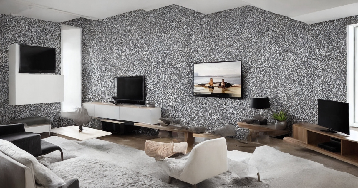 Spar plads og skab et moderne look med et vægmonteret TV ophæng