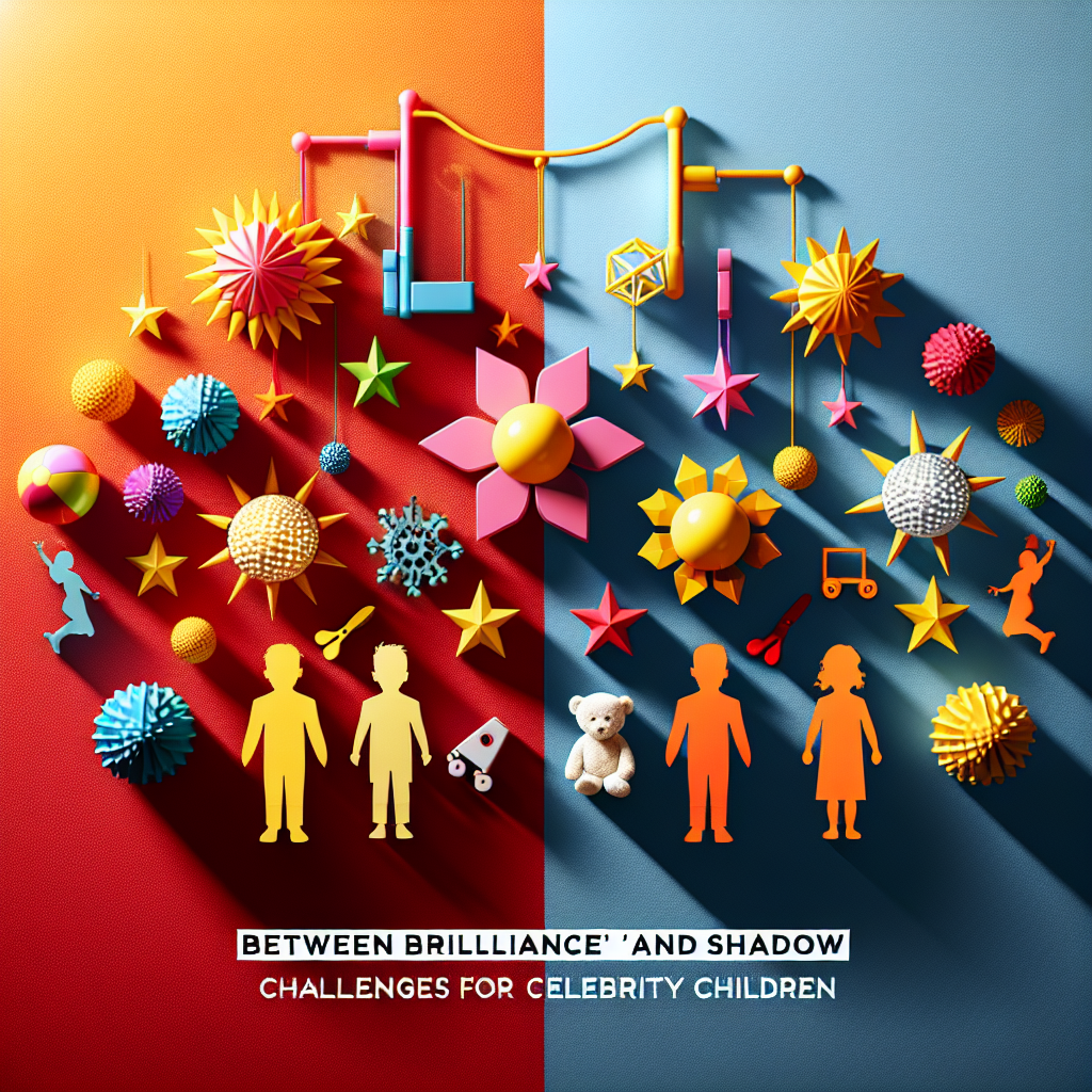 Zwischen glanz und schatten: Herausforderungen für promi-kinder